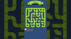 Pipe, Pipes and Plumber the logic Android game.