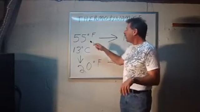 Thermodynamics, what a heat pump does. смотреть онлайн