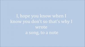 Eliza Taylor - Float My Boat (Lyric Video)
