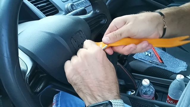 Замена значка Honda на руле Civic смотреть онлайн
