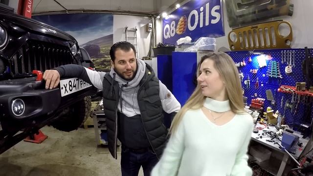 Тюнинг Jeep Wrangler. 3UZ и 6.4 Hemi . Клетка Dodge Ram. Praga V3S. Willys. Ураган. Будни 35