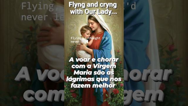 A VOAR E A CHORAR COM A SANTÍSSIMA VIRGEM, NOSSA SENHORA DA MEDALHA MILAGROSA!