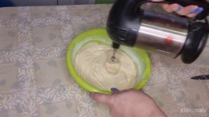 Черничный бисквит