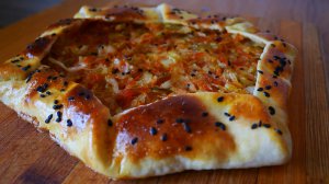Овощная галета с капустой