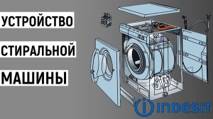 Устройство стиральной машины Indesit