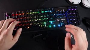 A4Tech Bloody B810R звук работы переключателей