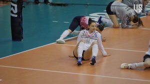 Svetlana Gatina | Beautiful Volleyball Girl | Warming up