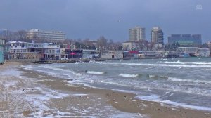 Анапа в январе. Прогулка к морю