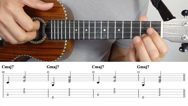 Gymnopédie No.1 [Ukulele Fingerstyle] Play-Along With Tabs *PDF