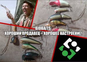 Bidbaits: хороший продавец = хорошее настроение!