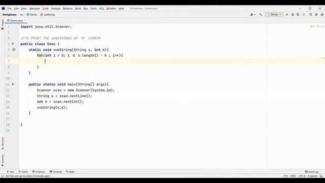 PRINT SUBSTRING OF A GIVEN STRING JAVA PROGRAMMING NO SOUND COPY CODE смотреть онлайн