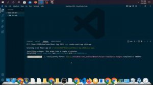 First React app using create-react -app |Vs Code | npx |