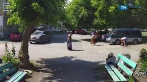 Мужчина спас женщину с маленьким питомцем от огромного бродячего пса