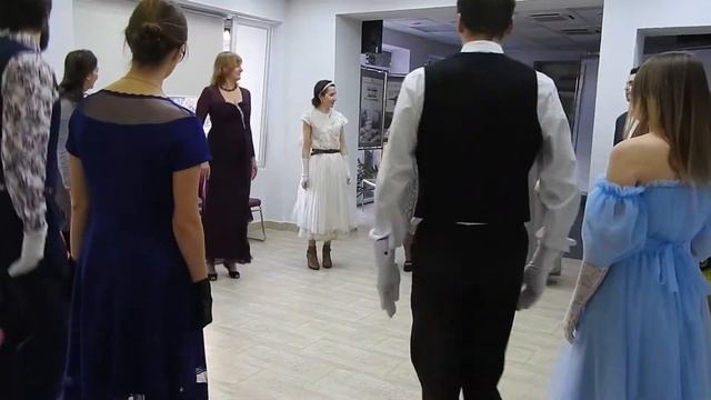 Бранль Гороховый, клуб исторического танца "Бешеная малиновка", г.Калининград смотреть онлайн