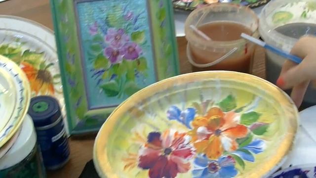 Полукистевая роспись с Анной Павловой смотреть онлайн