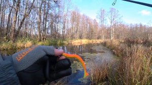 Два дня рыбалки на малых реках! Ловля щуки на джиг с берега р.Уводь!