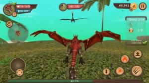 Dragon Sim Online - Fire Dragon Hunting Level. 600