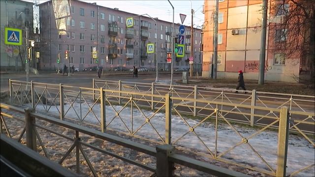 Трамвай 7а "Ст. м. "Ладожская" - ст. м. "Новочеркасская" (временная трасса)(маршрут временно закрыт смотреть онлайн