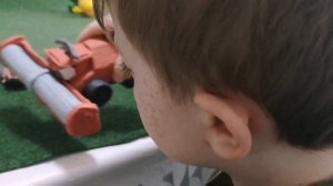 Tractor tipping scene from cars frank