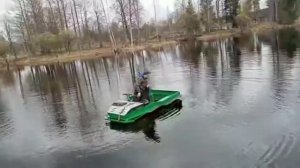 первый спуск на воду.