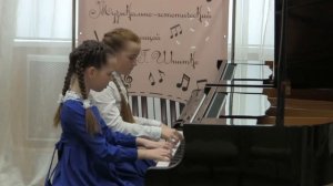 Г Энке ВЕНГЕРСКИЙ ТАНЕЙ исп Хомякова Ю   Цыганок А ,10 11 лет, , МЭЛ им  А Шнитке, Энгельс