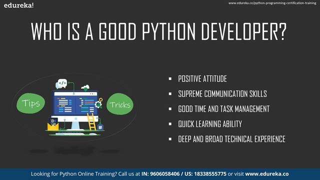 How To Become a Python Developer In 2024 | Python Developer Roadmap 2024 | Python Training | Edurek