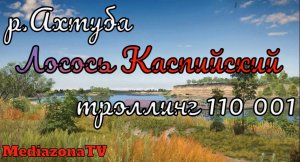 Русскаяф Рыбалка 4 Где Клюет р.Ахтуба Лосось Каспийский троллинг 03.01.23