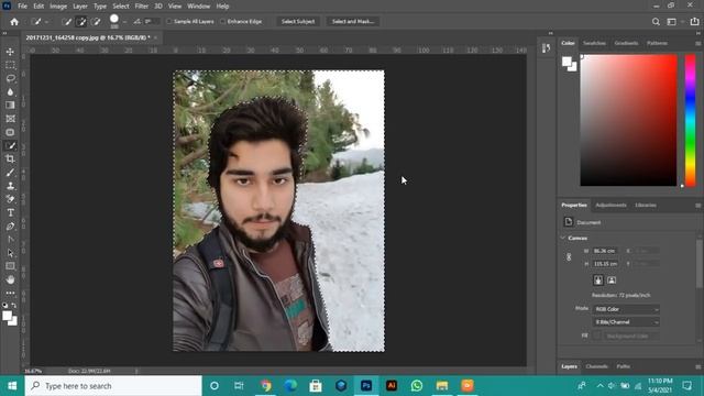 How to Blur background using photoshop  latest version