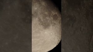 Близость с Луной через телескоп. Съёмка на телефон Sony Xperia 1 II