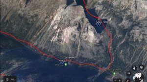 Видеомаршрут по карте Ергаки