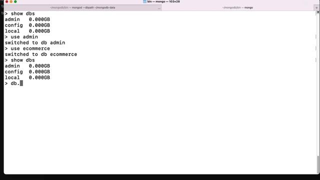 MongoDB Tutorial For Beginners | Create Mongodb Database, Collection and insert Documents - Part 02