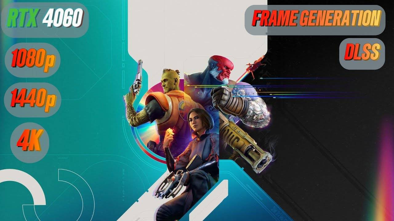 Concord - Бенчмарк с RTX 4060 и i5 12400F | 1080p | 1440p | 2160p (4K) смотреть онлайн