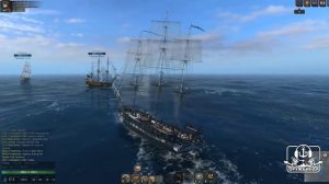 Типология кораблей. 55-ти пушечный фрегат "USS Constitution" 2 ранг World of Sea Battle