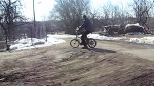 Мопед из бензопилы "Урал"