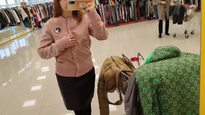 СЕКОНД ХЕНД Нашла много вещей из советского времени и кое-что даже купила ? Влог из примерочной.