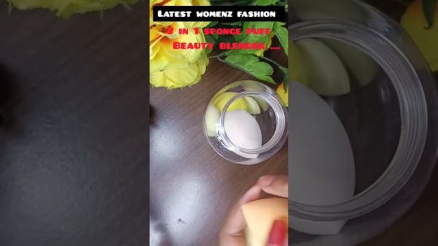 unboxing 7 in 1 sponge puff beauty blender #viral #trending #sponge #beautyblender