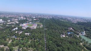 Нальчик с высоты птичьего полета