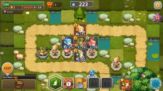 Elf Defense II Android/IOS Walkthrough - Part 2 Gameplay - World 1 Silent Forest 6-10 HD смотреть онлайн