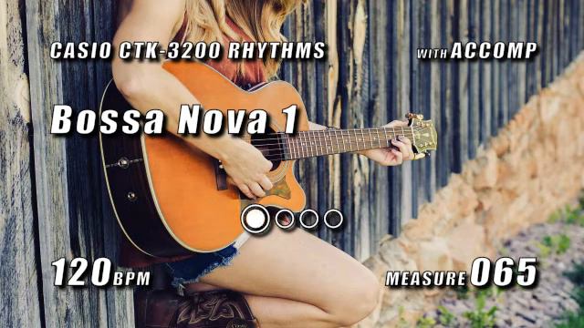 Bossa Nova 1 - RHYTHMS with ACCOMP смотреть онлайн