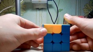 Как собрать кубик рубика#4.Правильный жёлтый крест...