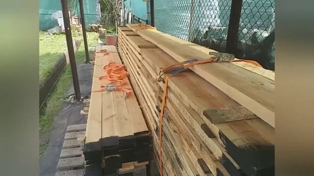 Как Правильно Хранить СВЕЖЕПИЛЕННЫЙ Брус, Доски!!! смотреть онлайн