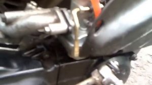 Хонда такт Honda takt 24 с карбюратором от Альфы.Honda takt 24 carburetor alpha