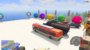 Какая Машина Проедет по ВОДНЫМ КОЧКАМ в ГТА 5 Моды! Эксперимент с крутыми тачками GTA 5 Mods...