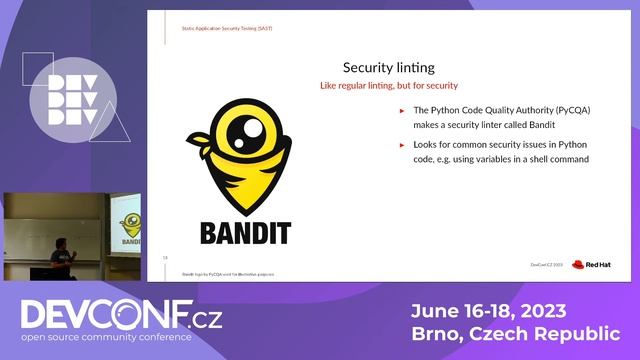 Secure Python Development: Tips, Tricks, and Tools - DevConf.CZ 2023