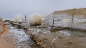 Гнев земли. Россия. Погода сходит с ума. Шторм на Азовском море. Голубицкая.