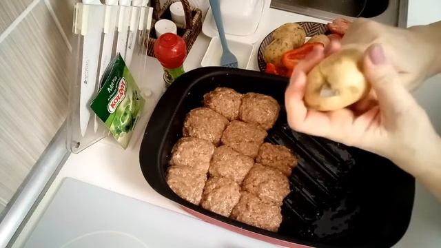 #Биточки из фарша, запеченные с Овощами? Быстрые и Легкие #рецепты
