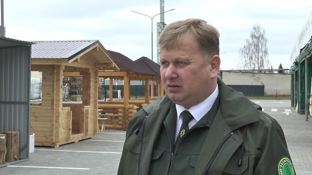 В Лиде открылась торговая площадка «Торговый домик»