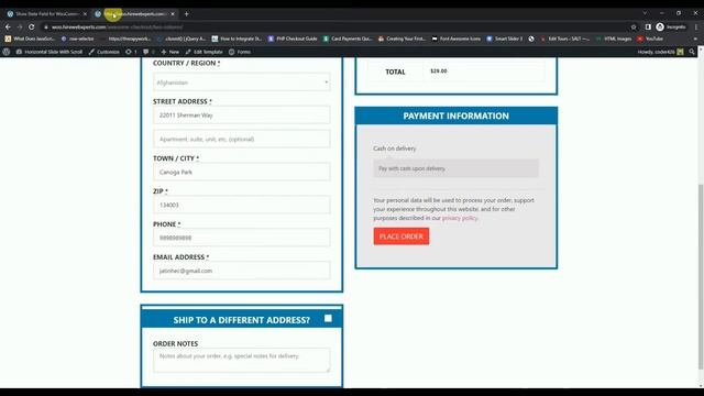 Version 1.1 - How To Use Show State Field For Specific Countries WordPress WooCommerce Plugin ?