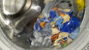 Стирка постельного белья//Hotpoint-Ariston//Хлопок 70,1000 + доп.полоскание, быстрая стирка