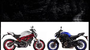 Ducati Monster 797 vs Yamaha MT07